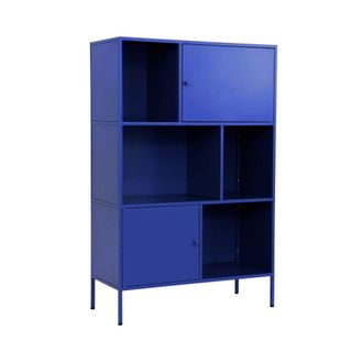 Sweeek Aparador, mueble de almacenamiento industrial de metal con 6