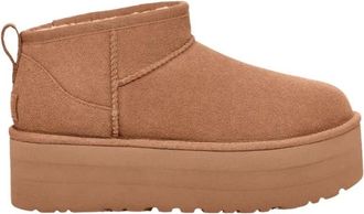 UGG Classic Ultra Mini Platform - Dames - Schoenen - Bruin - Maat: 36 EU Wol