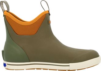 Xtratuf Xtratuf Mens Ankle Deck Boot 6 In Camp Ankle Deck Boot Men In Dark Olive/Spice M