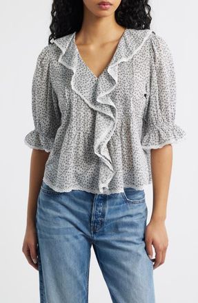 Madewell The Blaire Top in Lighthouse at Nordstrom, Size Xx-Large