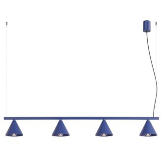 Sollux Lighting Ara&ntilde;a ultramar acero alt. 215 cm