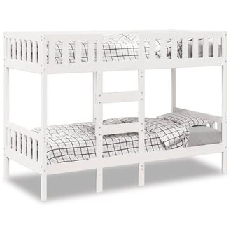 Berkfield Home Bunk Bed White 90x190 cm Solid Wood Pine