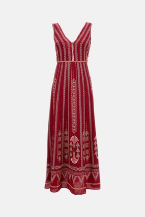 Emporio Sirenuse Abito Nellie Con Ricamo Ballerina