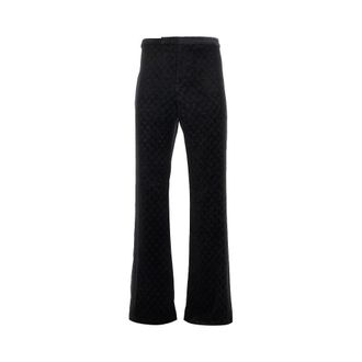 Gucci GG d&eacute;vor&eacute; velvet pants Man 50