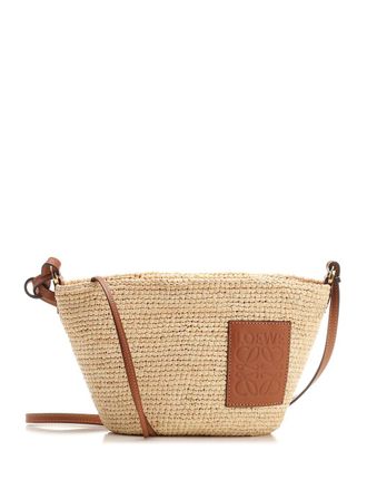 Loewe Slit Crossbody Bags Beige