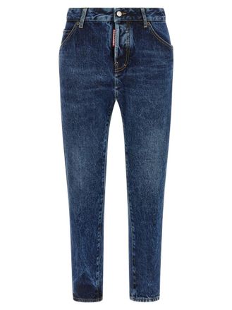 Dsquared2 Blue Straight Low Rise Jeans