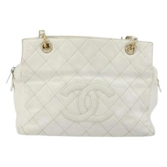 Chanel Pre-owned Vintage Shoulder Bag - Dames - Pre-owned - Wit - Maat: ONE Size