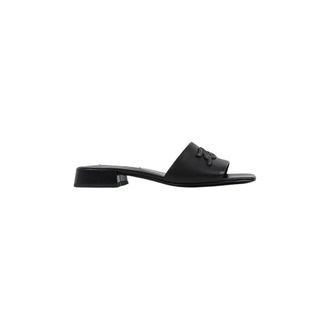 Karl Lagerfeld Schoenen, Dames, Zwart, 35 EU, Leer, Slippers