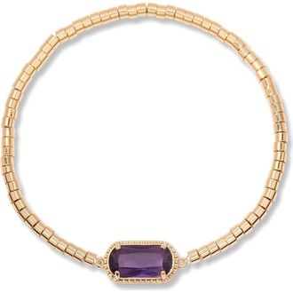 Brook & York Daphne Birthstone Bracelet in Purple at Nordstrom