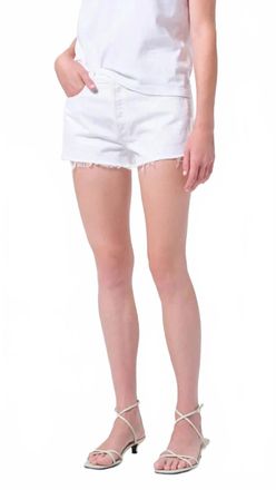 A Gold E Parker Vintage Cut Off Short In Marshmallow
