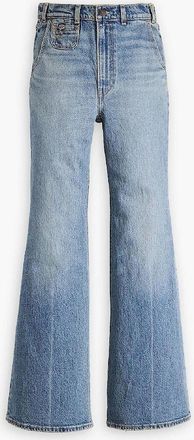 Levi's Womens Ribcage Bells Vintage Moment O - Blue - Size: 31 l34