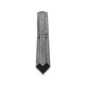 Tom Ford Herringbone-Jacquard Silk Necktie - Black
