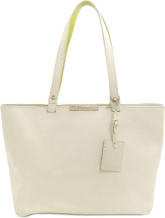 Longchamp Leather Tote Bag (Pre-Owned)