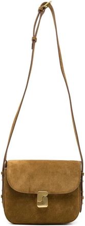 SOEUR Bellissima Mini - Dames - Schoudertassen - Bruin - ONE Size - Katoen - Tassen