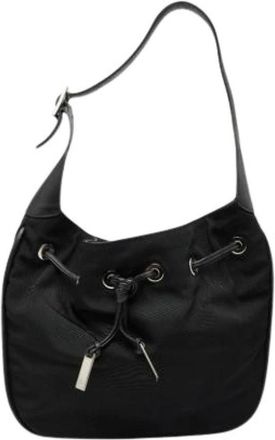 Gucci Pre-owned Bucket Bags, female, Black, Size: ONE SIZE Pre-owned Vintage Bucket Bag