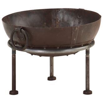 vidaXL Chimenea R&uacute;stica 40 Cm De Di&aacute;metro Hierro 020006012