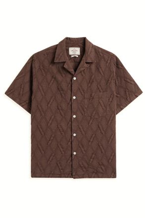 Portuguese Flannel Ike Cotton Bowling Collar Shirt