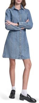 DKNY Seamed A-Line Dress in Harmony at Nordstrom Rack, Size X-Small