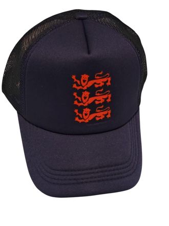 Generic Baseball Cap Navy Blue England 3 Lion Test Cricket Hat/Cap with Logo Adult/Men Size Adjustable