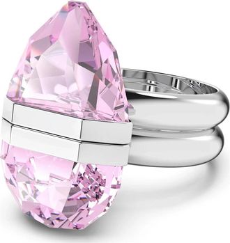 Swarovski Lucent Ring - Dames - Ringen - Roze - 50 MM - Accessoires