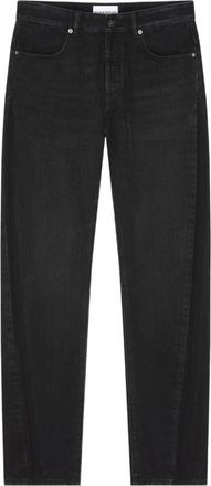 Givenchy Loose-fit Jeans, male, Black, Size: W32 Couture Seam straight fit shadow washed jeans