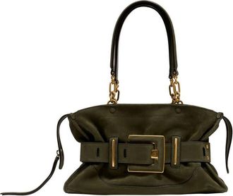 Balmain Anthem Shoulder Bag Green