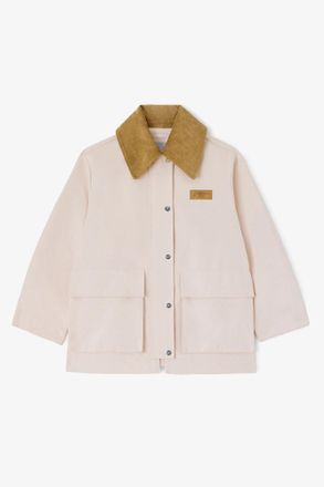 Ganni Jacket in Pink Twill - Size XXS/XS