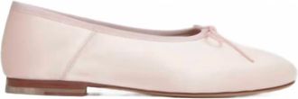 Mansur Gavriel Women Dream Ballerina Flat In Rose Satin