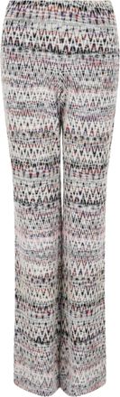 M Missoni Zig Zag Patterned Flared-Leg Pants