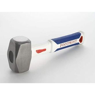 The Brush Company Footprint 1,8 kg Heavy Duty acciaio temprato e manico in fibra di vetro Club Lump