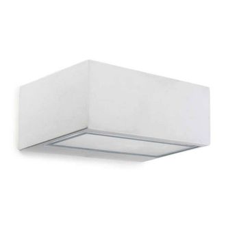 Netlighting Nemesis Outdoor LED Up Down Light White Opal IP65 10.5W 2700K