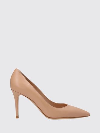Gianvito Rossi D&eacute;collet&eacute; Gianvito 85 in pelle di vitello liscia