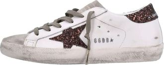 Golden Goose (WMNS) Golden Goose Super-Star Milk Brown Glitter GWF00101-F008122-12386