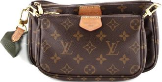 Louis Vuitton Multi Pochette Accessoires Monogram Canvas crossbody bag - Bruin