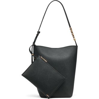 DKNY Avril Bucket Bag in Black/gold at Nordstrom