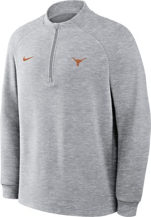 Nike Texas Par Nike Mens Therma-FIT College Half-Zip Pullover in Grey | 068F01HTXE-P8H