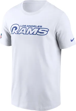 Nike Los Angeles Rams Essential Nike Mens NFL T-Shirt in White | N19910A9X-PNG