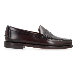 Sebago Classic Dan Moccasin - Heren - Loafers - Bruin - 40 1/2 EU - Leer - Schoenen