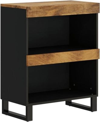 vidaXL Armario auxiliar madera maciza de mango 60x33x75 cm vidaXL