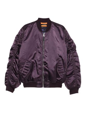 Alpha Industries MA-1 UV jack met rits - Paars