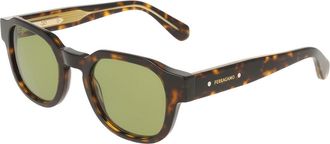 Ferragamo SF2146S 242 Mens Sunglasses Tortoiseshell Size 49