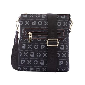 Pierre Cardin Volker Crossbody Bag - Dames - Schoudertassen - Zwart - ONE Size - Leer - Tassen
