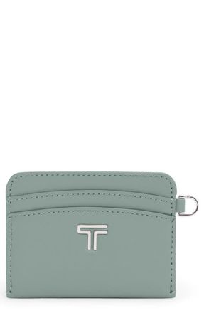 Tumi Belden Leather Card Case in Thyme at Nordstrom