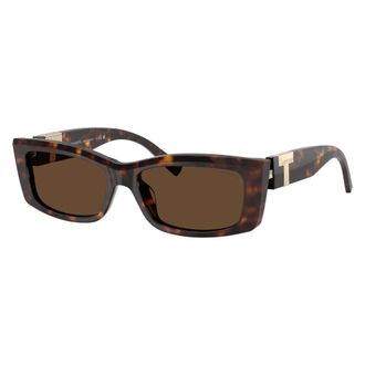 Tiffany & Co. Sunglasses, unisex, Brown, Size: 54 MM Sunglasses