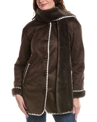 Ellen Tracy Blanket Stitch Jacket