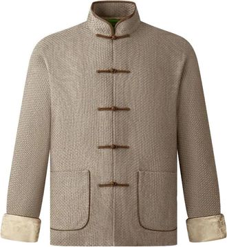 Shanghai Tang Jack met kikkerknopen - Beige