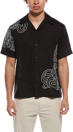 Reiss Romance Linen Casual Shirt