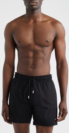 BOSS Shark Swim Trunks in Black at Nordstrom, Size Xx-Large