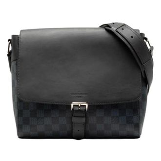 Louis Vuitton Pre-owned Cross Body Bags, female, Black, Size: ONE SIZE Pre-owned Newport Messenger PM