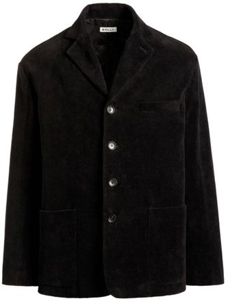 Bally Ribfluwen blazer - Zwart